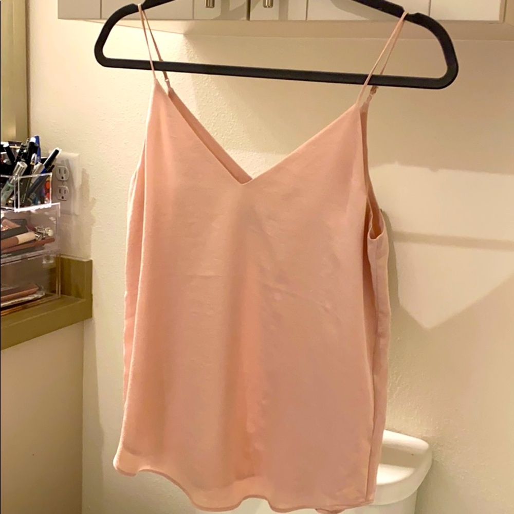 Light Pink Tank Blouse